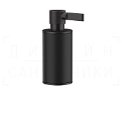 Gessi Inciso Дозатор для жидкого мыла настольный, керамическ. колба Neolite, цвет: black/aged bronze 58538#187