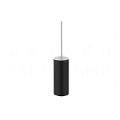 Gessi Inciso Ершик для унитаза напольный, с кермической колбой Neolite, цвет: black/matte white 58544#279