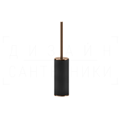 Gessi Inciso Ершик для унитаза напольный, колба Neolite, цвет: black/copper brushed PVD 58544#708