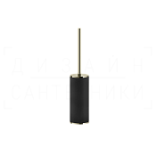 Gessi Inciso Ершик для унитаза напольный, с кермической колбой Neolite, цвет: black/nickel PVD 58544#720