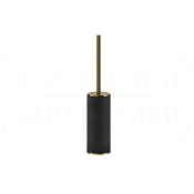 Gessi Inciso Ершик для унитаза напольный, колба Neolite, цвет: black/deep bronze brushed PVD 58544#791