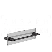 Gessi Inciso Полотенцедержатель для крепления на стекло 49,1 см, подвесной, цвет: aged bronze 58615#187