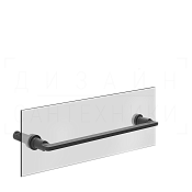 Gessi Inciso Полотенцедержатель для крепления на стекло 49,1 см, подвесной, цвет: matte black 58615#299