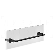 Gessi Inciso Полотенцедержатель для крепления на стекло 49,1 см, подвесной, цвет: black metal PVD 58615#706