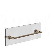 Gessi Inciso Полотенцедержатель на стекло 49,1 см, подвесной, цвет: coffee bronze brushed PVD 58615#761