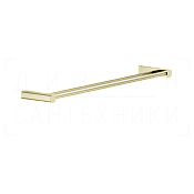 Gessi Rilievo Полотенцедержатель двойной 62,8 см, подвесной, цвет: brass PVD 59405#710