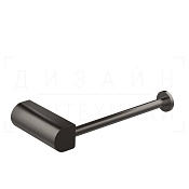 Gessi Rilievo Держатель туалетной бумаги открытый, подвесной, цвет: black metal brushed PVD 59455#707