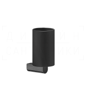 Gessi Rilievo Стакан подвесной, керамический Neolite, цвет: black/black metal PVD 59508#706