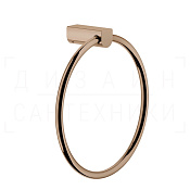Gessi Rilievo Полотенцедержатель кольцевой d22,2 см, подвесной, цвет: copper PVD 59509#030