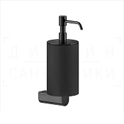 Gessi Rilievo Дозатор для жидкого мыла подвесной, колба Neolite, цвет: black/black metal PVD 59514#706