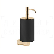 Gessi Rilievo Дозатор для жидкого мыла подвесной, колба Neolite, цвет: black/warm bronze PVD 59514#735