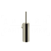 Gessi Rilievo Ершик для унитаза подвесной, с латунной колбой, цвет: nickel PVD 59519#720