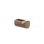 Gessi Rilievo Крючок для полотенец одинарный, подвесной, цвет: copper brushed PVD 59521#708