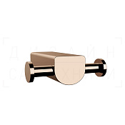 Gessi Rilievo Крючок для полотенец двойной, подвесной, цвет: copper PVD 59522#030