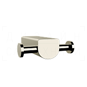 Gessi Rilievo Крючок для полотенец двойной, подвесной, цвет: nickel PVD 59522#720