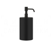Gessi Rilievo Дозатор для жидкого мыла настольный, керамичес. колба Neolite, цвет: black/aged bronze 59538#187