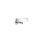 Gessi Ventaglio Мыльница с керамической чашей Neolite, подвесная, цвет: white/matte white 63601#279