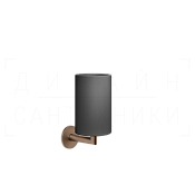 Gessi Ventaglio Стакан подвесной, керамический Neolite, цвет: black/copper brushed PVD 63608#708