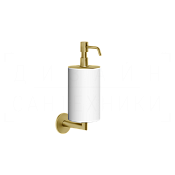 Gessi Ventaglio Дозатор для жидкого мыла подвесной, колба Neolite, цвет: white/gold brushed 63613#716