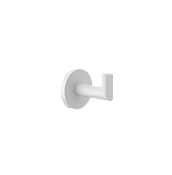 Gessi Ventaglio Крючок для полотенец одинарный, подвесной, цвет: matte white 63621#279