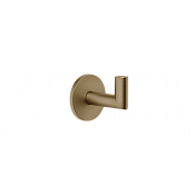 Gessi Ventaglio Крючок для полотенец одинарный, подвесной, цвет: deep bronze brushed PVD 63621#791