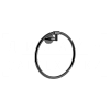 Gessi Ventaglio Полотенцедержатель кольцевой d22,2 см, подвесной, цвет: black metal PVD 63709#706