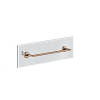Gessi Ventaglio Полотенцедержатель для крепления на стекло 50 см, подвесной, цвет: copper PVD 63726#030