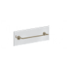 Gessi Ventaglio Полотенцедержатель на стекло 50 см, подвесной, цвет: finox brushed nickel 63726#149