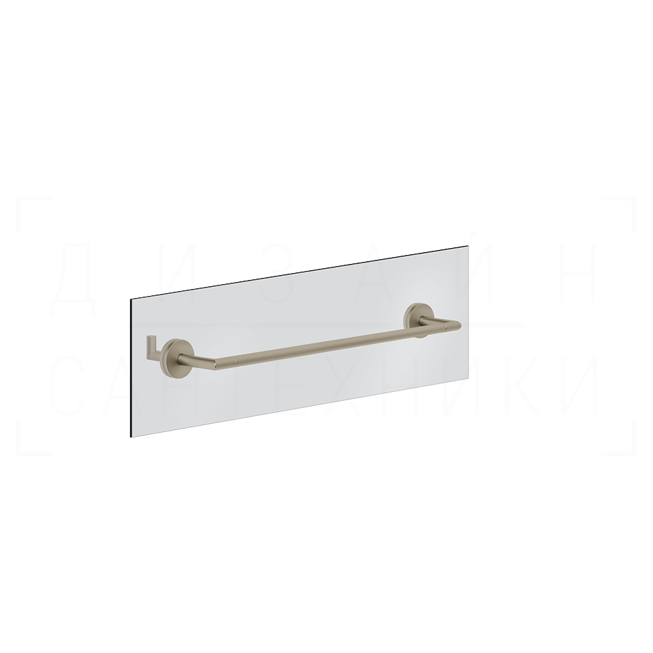 Gessi Ventaglio Полотенцедержатель на стекло 50 см, подвесной, цвет: finox brushed nickel 63726#149
