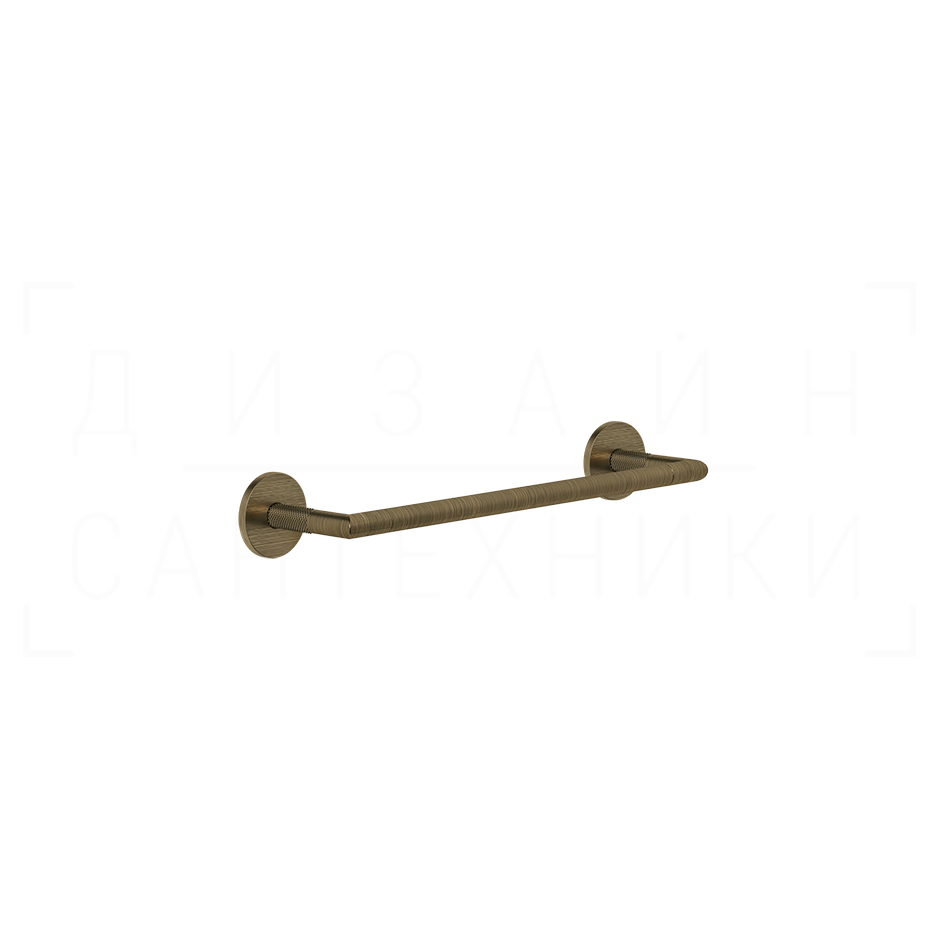 Gessi Anello Полотенцедержатель 35 см, подвесной, цвет: antique brass 63797#713