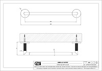 Gessi Anello Полотенцедержатель 35 см, подвесной, цвет: nickel PVD 63797#720