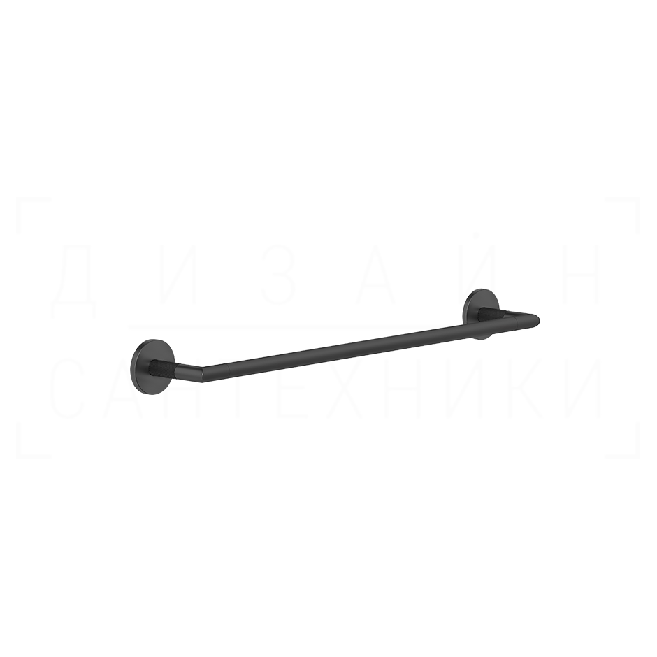 Gessi Anello Полотенцедержатель 50 см, подвесной, цвет: matte black 63800#299