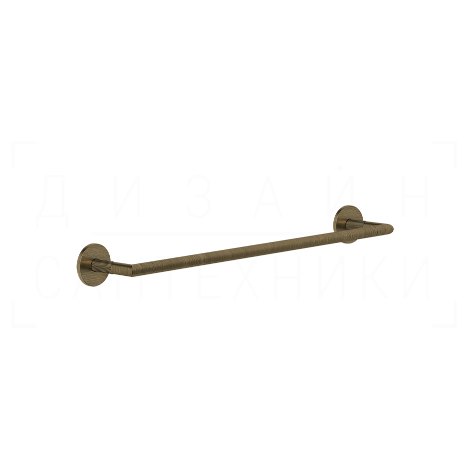 Gessi Anello Полотенцедержатель 50 см, подвесной, цвет: antique brass 63800#713