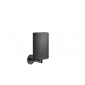 Gessi Ingranaggio Стакан подвесной, керамический Neolite, цвет: black/black metal PVD 63808#706