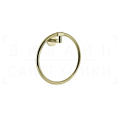 Gessi Anello Полотенцедержатель кольцевой d22,2 см, подвесной, цвет: brass PVD 63809#710