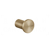 Gessi 316 Accessories Крючок для полотенец одинарный, подвесной, цвет: warm bronze brushed PVD 54821#726