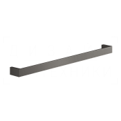 Gessi Inverso/Rettangolo Полотенцедержатель 61,5 см, подвесной, цвет: black metal brushed PVD 20903#707