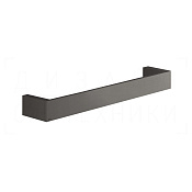 Gessi Inverso/Rettangolo Полотенцедержатель 31,5 см, подвесной, цвет: black metal brushed PVD 20897#707