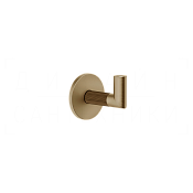 Gessi Ingranaggio Крючок для полотенец одинарный, подвесной, цвет: warm bronze brushed PVD 63821#726