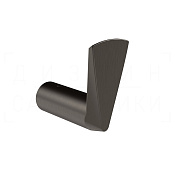 Gessi Ventaglio Крючок для полотенец одинарный, подвесной, цвет: black metal brushed PVD 72521#707