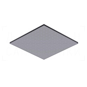 Ritmonio Shower heads Верхний душ 40,8 см, 1 вид струи, без кронштейна, цвет: bright steel I0BA2122LUC