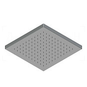 Ritmonio Shower heads Верхний душ 20 см, 1 вид струи, без кронштейна, цвет: chrome 75A036CRL