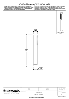 Ritmonio Hand showers Ручной душ, 1 вид струи, цвет: chrome 72D011CRL