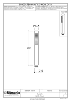 Ritmonio Hand showers Ручной душ, 1 вид струи, цвет: chrome 72D015CRL