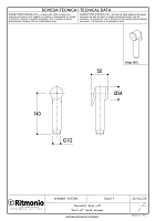 Ritmonio Hand showers Brass Ручной душ, 1 вид струи, цвет: natural brass 72D017OTL
