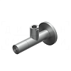 Ritmonio Запорный вентиль, цвет: brushed stainless steel 76T001INOX