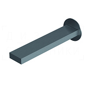 Ritmonio Spout Излив настенный для ванны 18,3 см, цвет: brushed stainless steel PR50CC201INOX