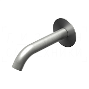 Ritmonio Spout Излив настенный для раковины 14,6 см, цвет: brushed stainless steel PR50CA204INOX