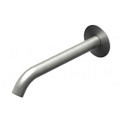 Ritmonio Spout Излив настенный для раковины 20,6 см, цвет: brushed stainless steel PR50CA205INOX