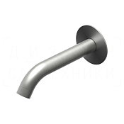 Ritmonio Spout Излив настенный для раковины 18 см, цвет: brushed stainless steel PR50CA206INOX